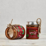 Gift Set of 4 Scented Candle Jars with Lid - Oh What Fun!
