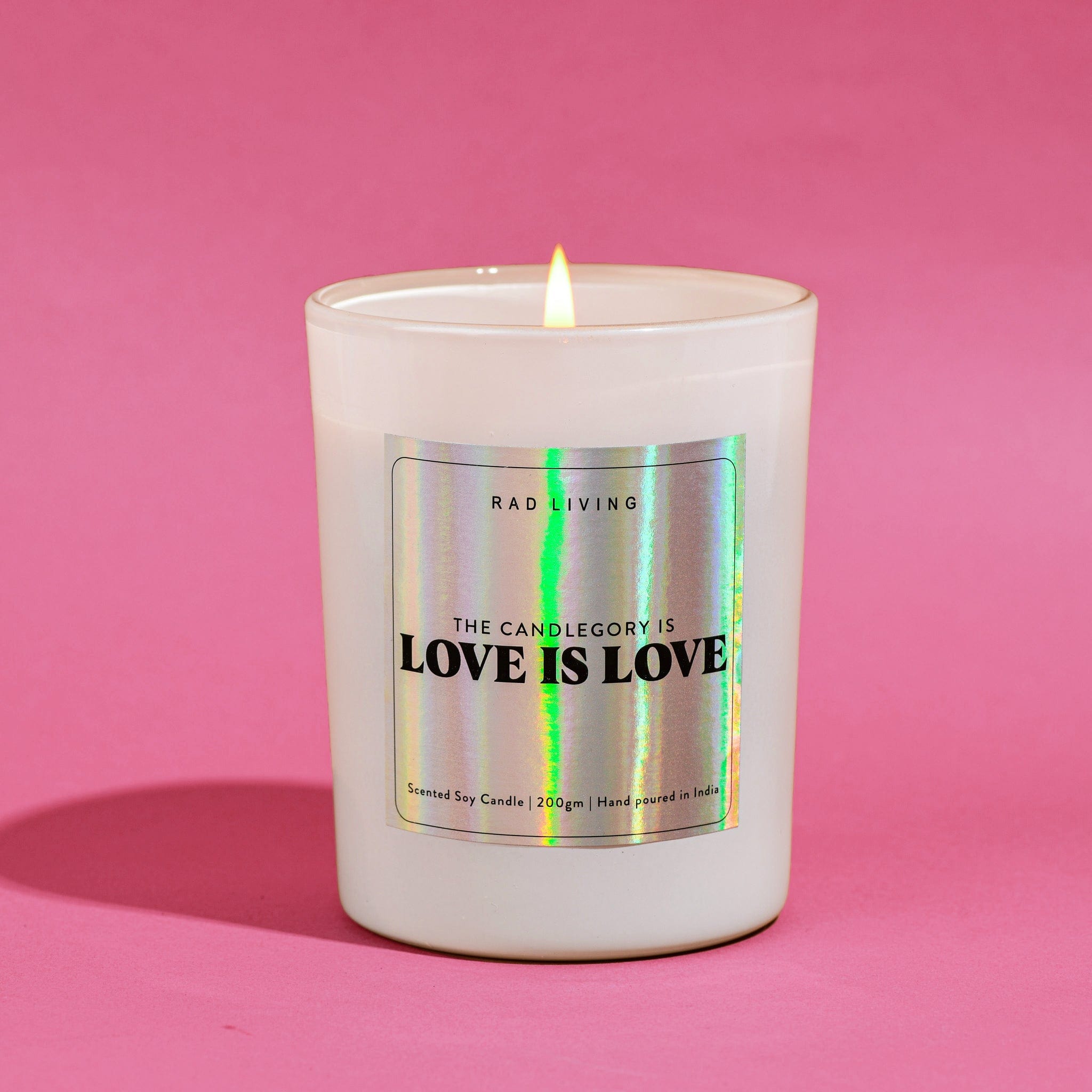 Love Is Love Candle