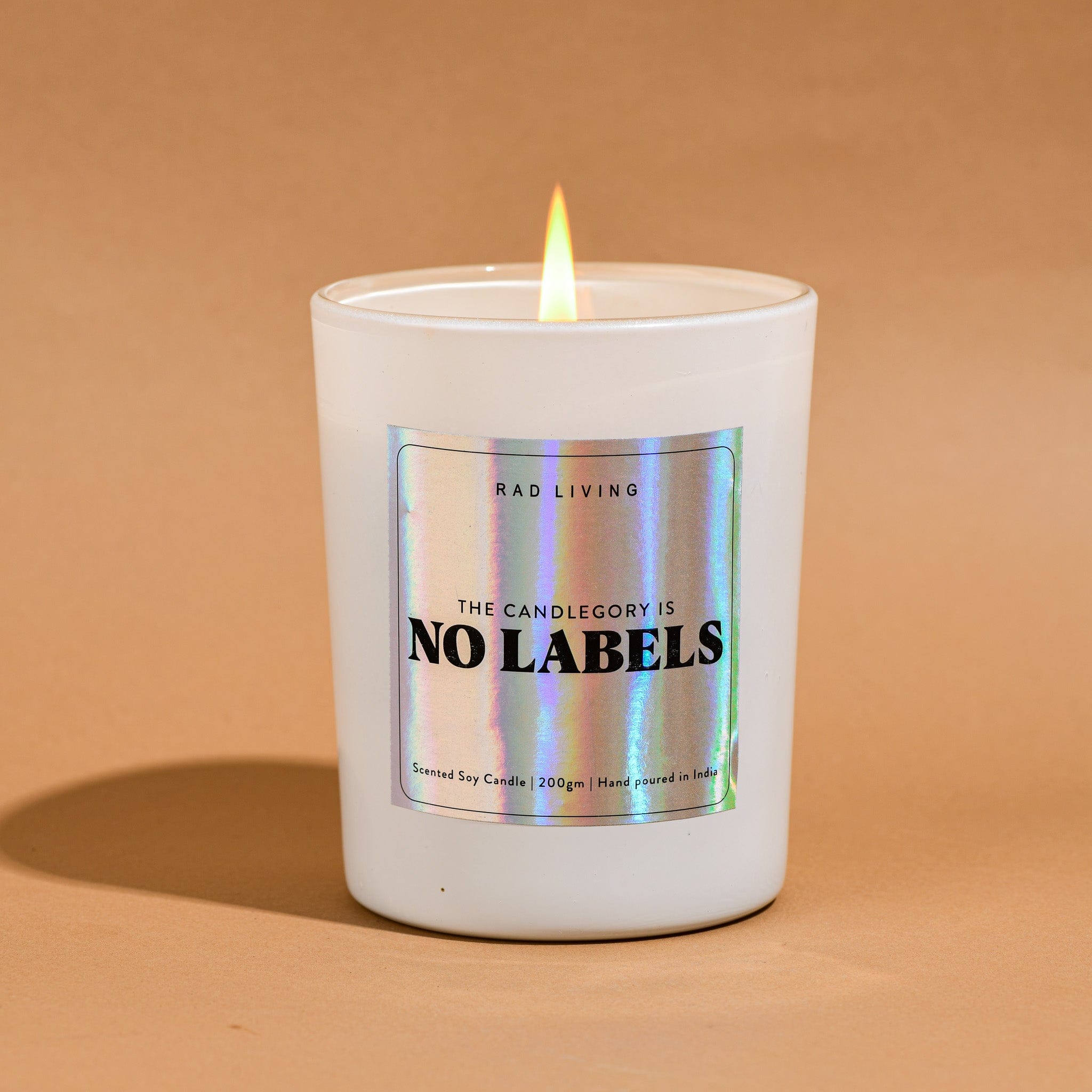 No Labels Candle