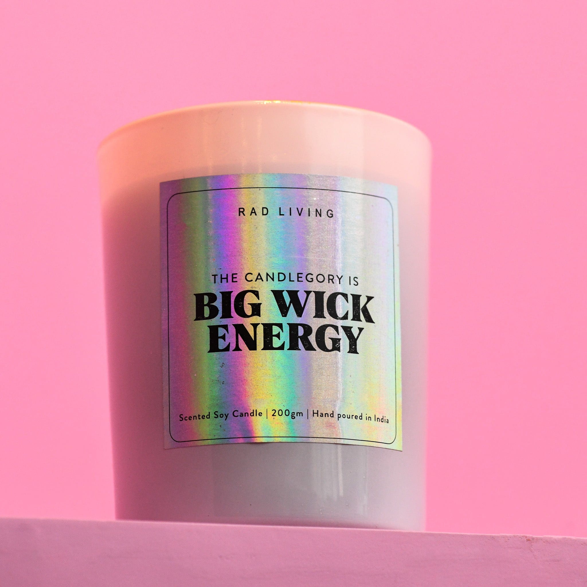 Big Wick Energy Candle