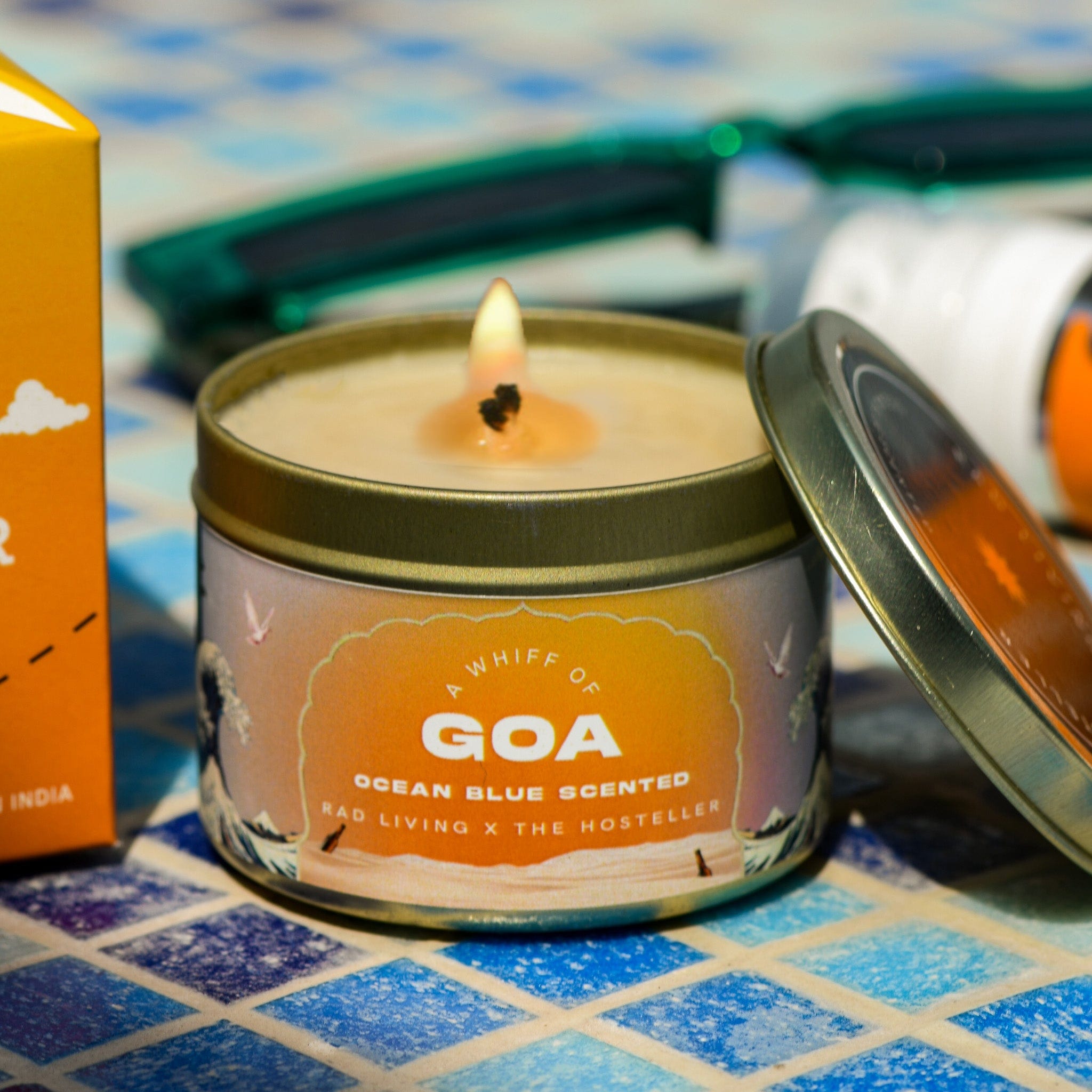 Goa - Ocean Blue Scented Soy Candle