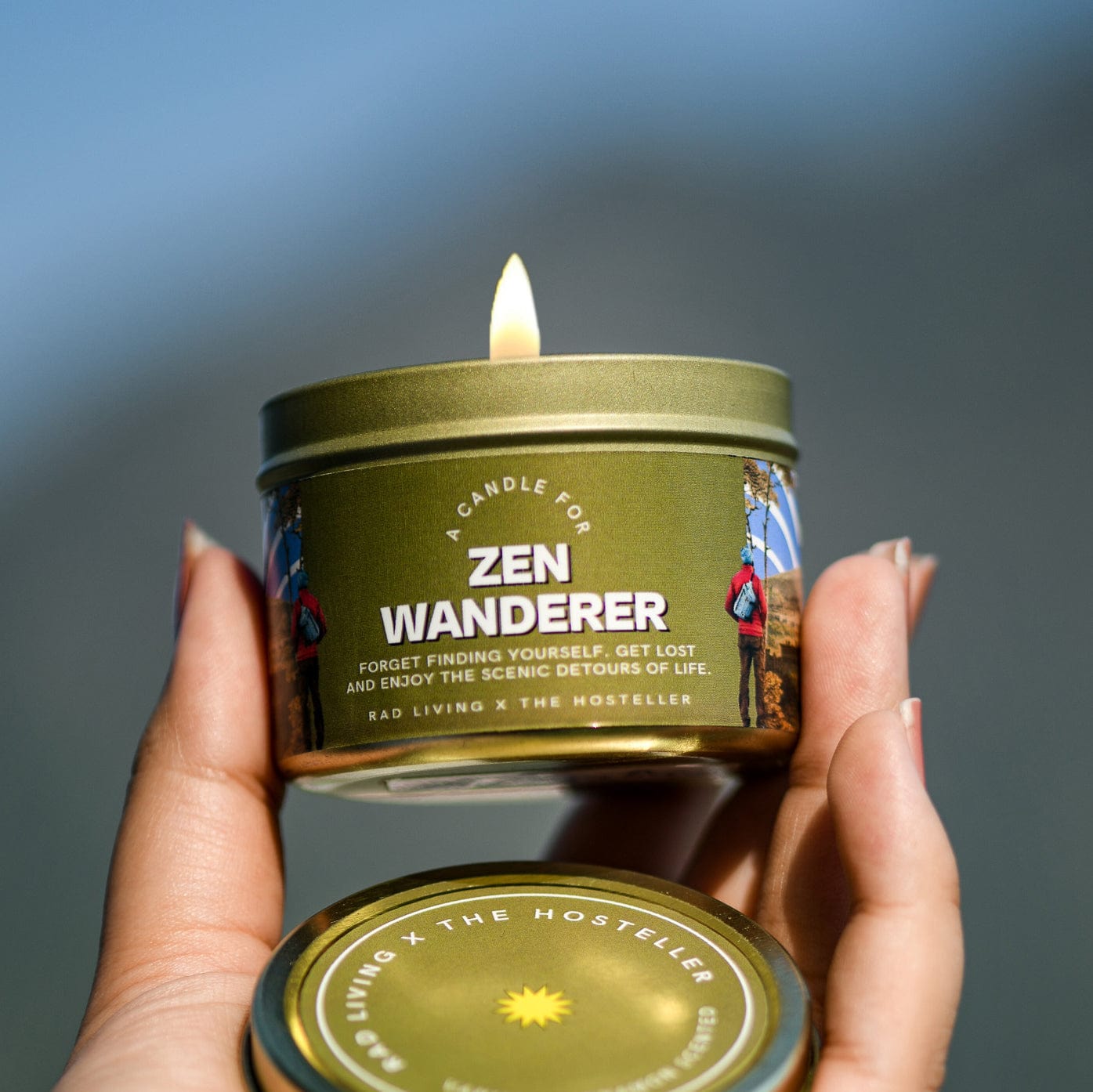 Zen Wanderer - Vanilla Cinnamon Scented Soy Candle