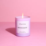 Maid of Honour Candle  - Vanilla + Musk + Bubblegum Scented