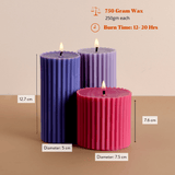 Mindflowers - Combo of 2 'Belief' & 1 'Faith' Scented Candles