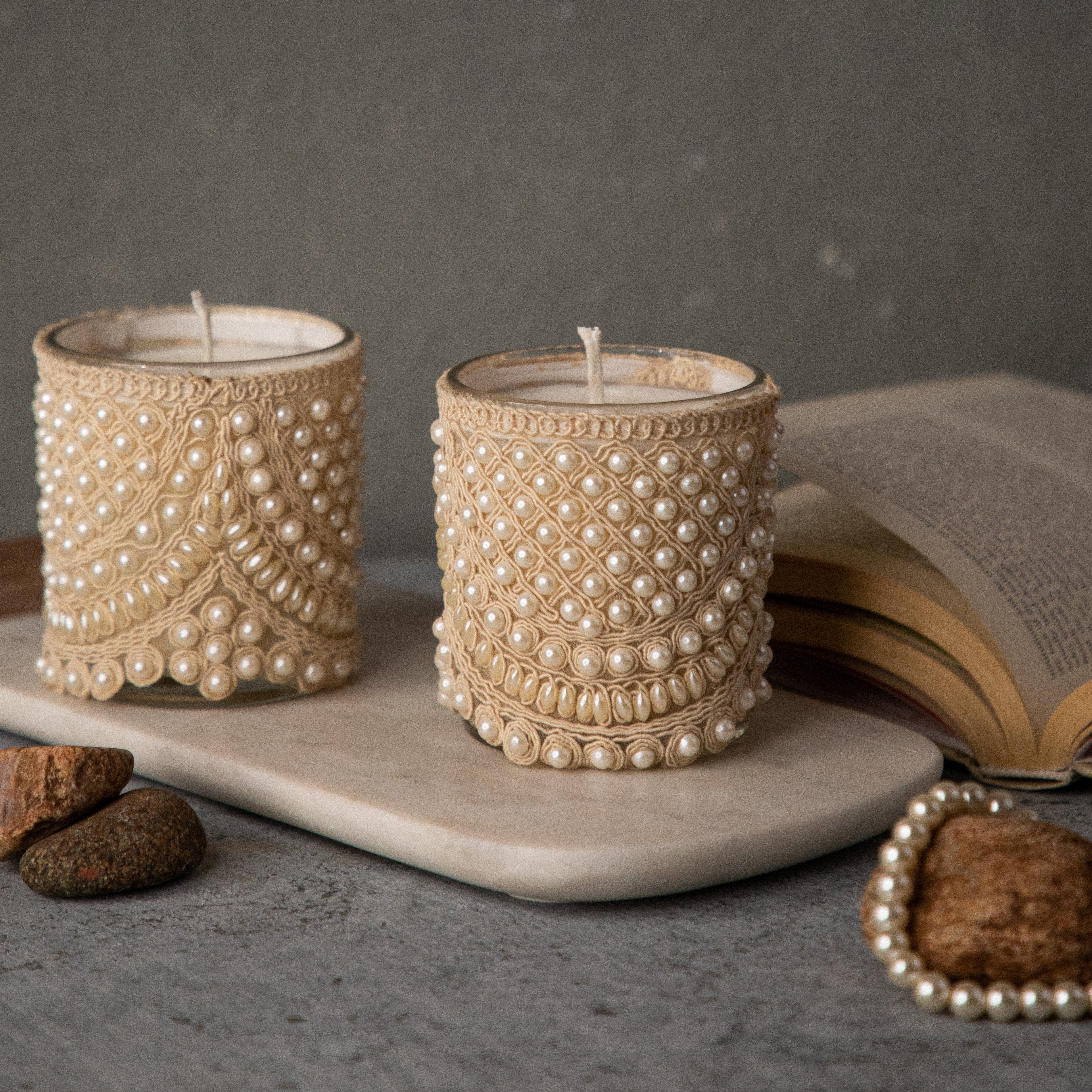 Heer Set of 2 Scented Soy Candles