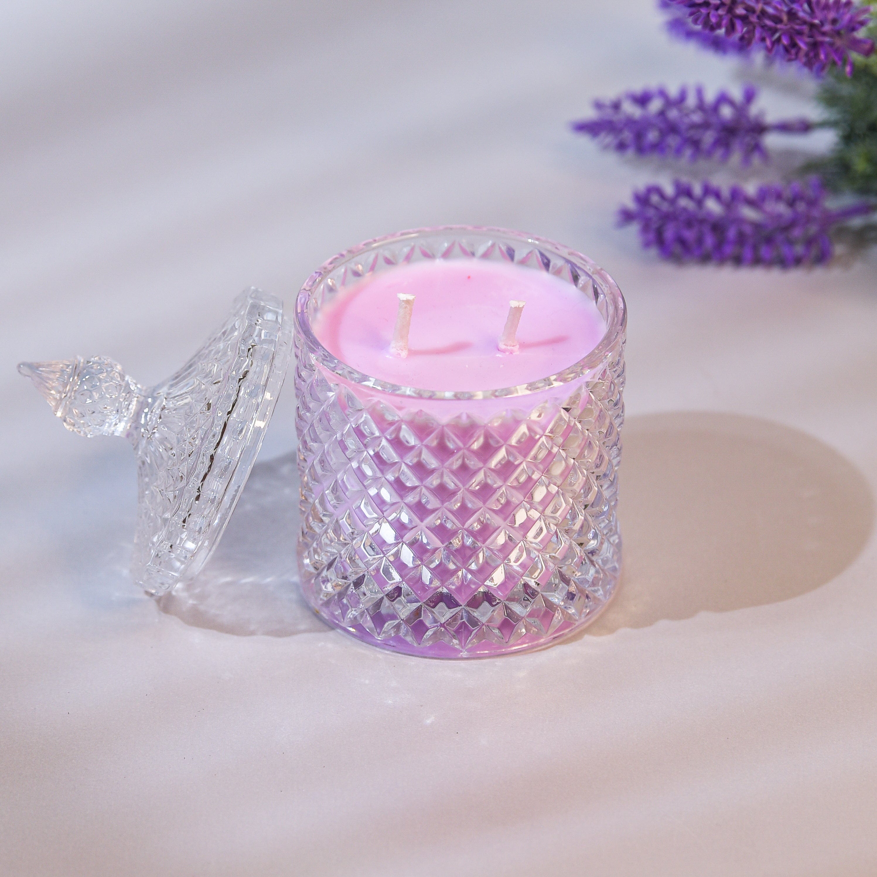 Illuminate- Whipped Shea Butter Scented 2 wick candle jar