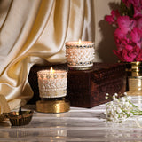Ibaadat - Set of 2 Votive Candles (Nag Champa and Honey Spice Scented)