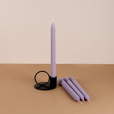 Set of 4 Guidance Taper Candles - Lavender Fields Scented