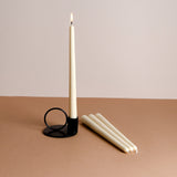 Set of 4 Ivory Tapered Candles - 13 Colour and Fragrance Options