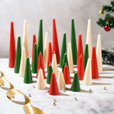 Sunshine Set of 30 Assorted Scented Christmas Pillar Candles