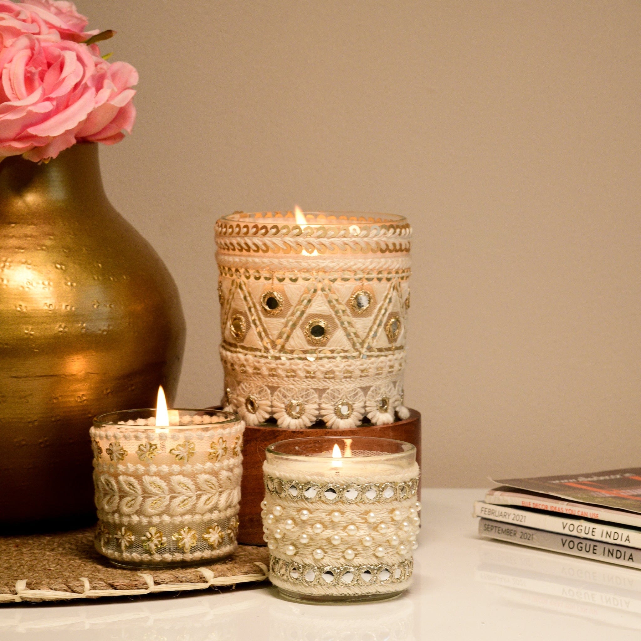 Shukr - Gift Set of 3 Scented Candles