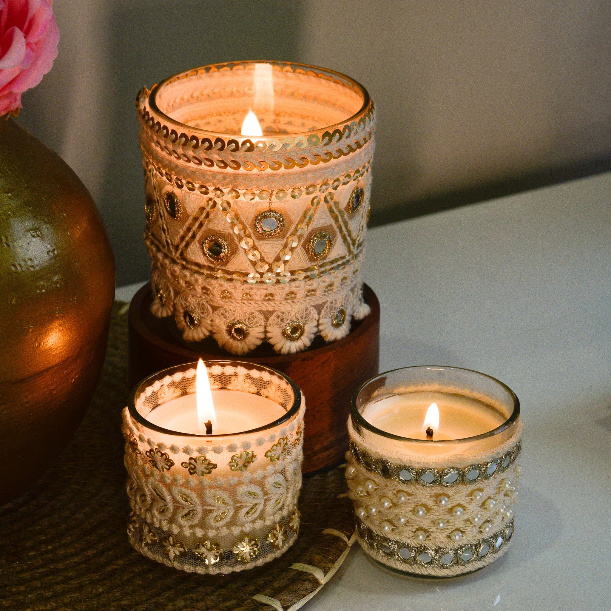 Shukr - Gift Set of 3 Scented Candles