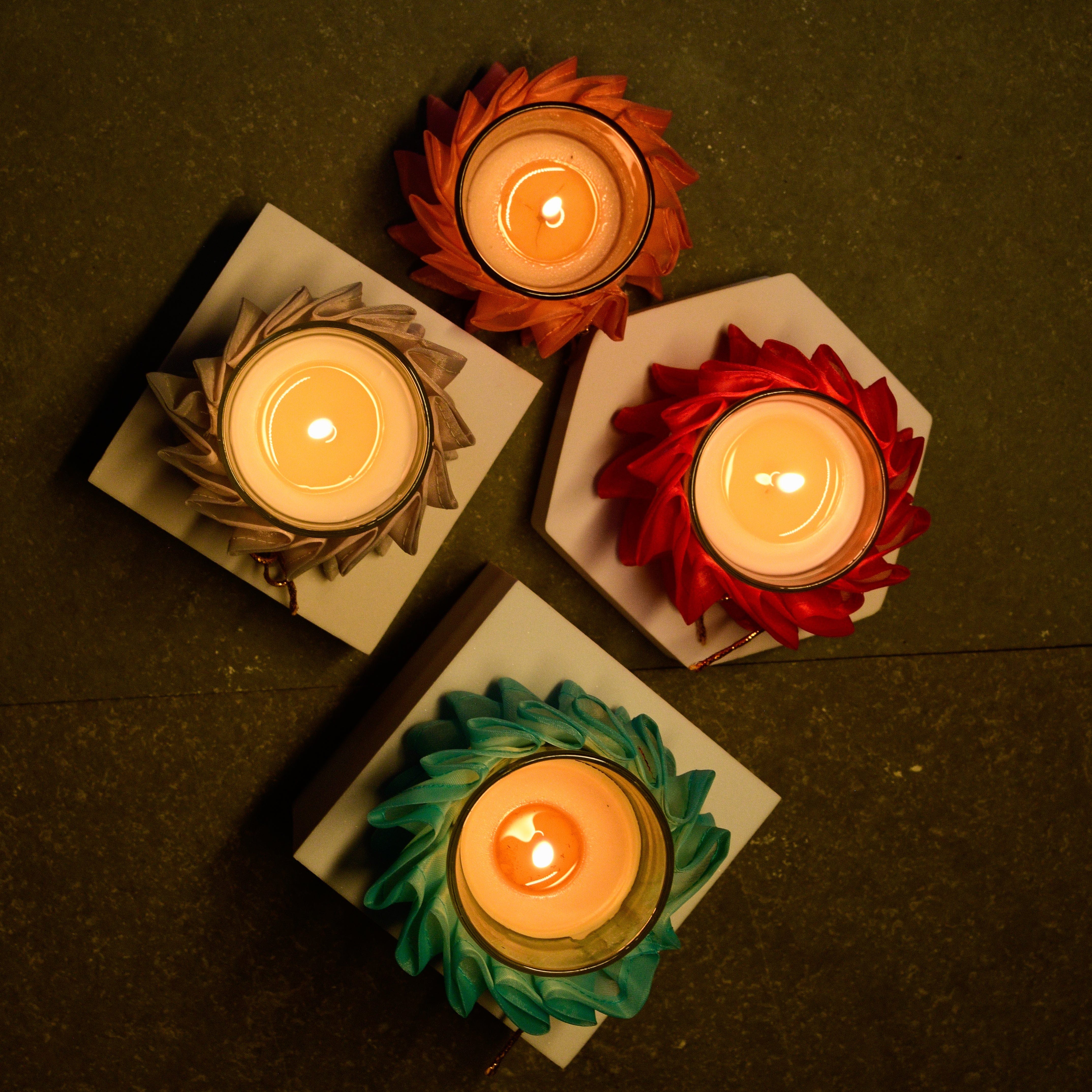 Gul - Gift Set of 4 Scented Votive Candles