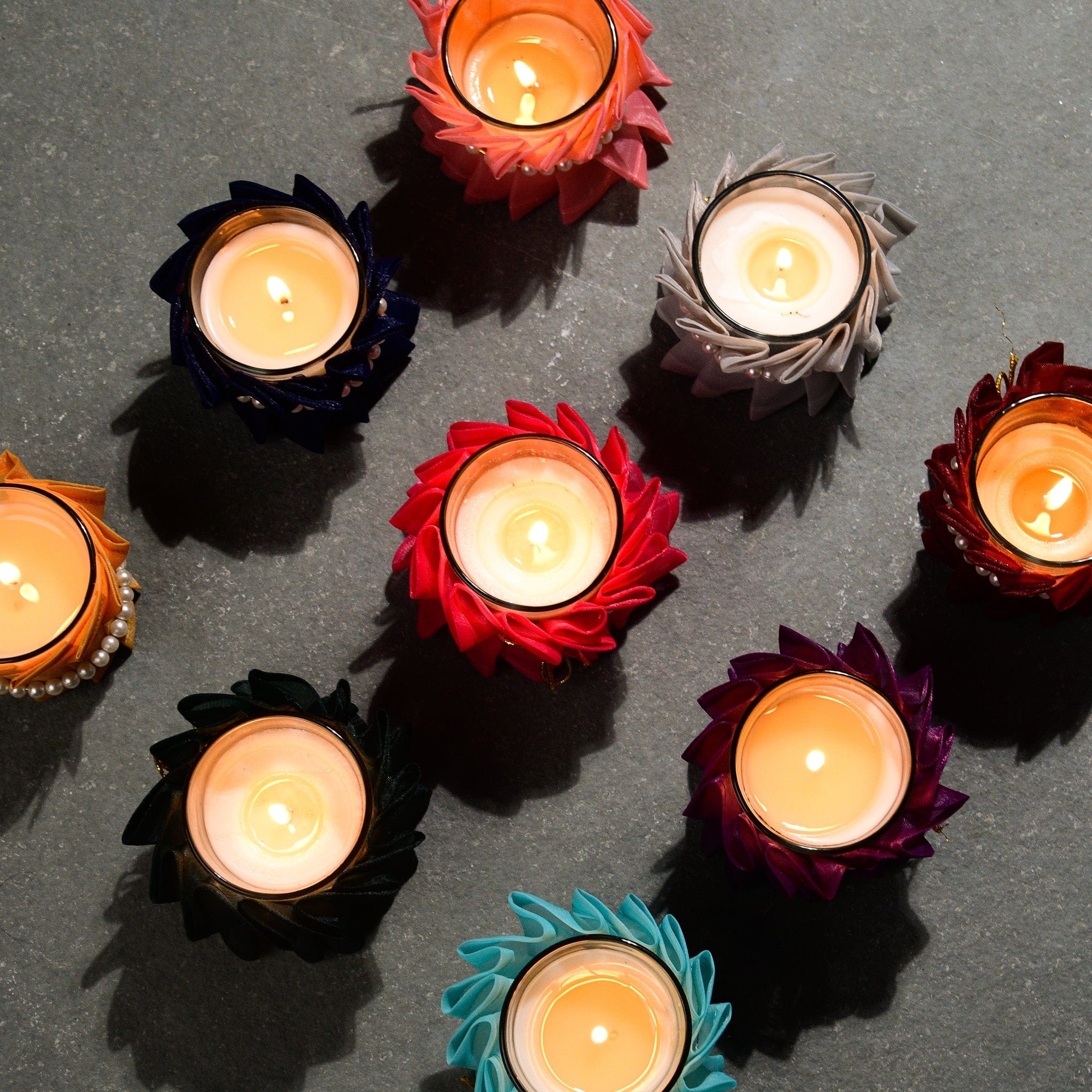 Divine Lotus - Set of 2 Scented Votive Candles