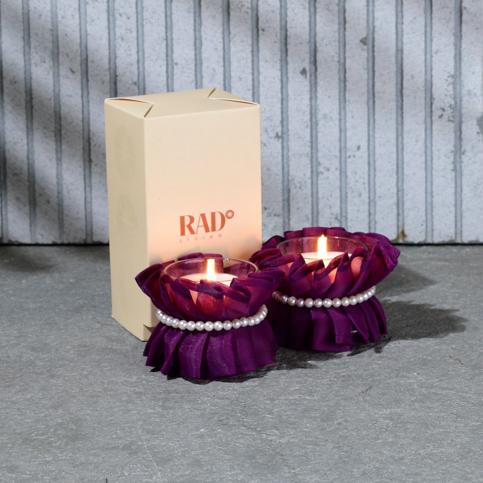 Rosewood - Set of 2 Scented Votive Candles