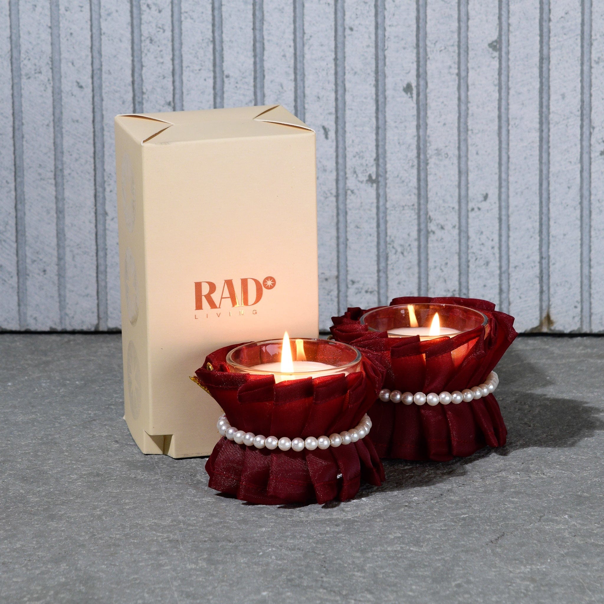 Khwaab Bagh - Gift Set of 2 Scented Votive Candles