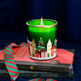 Green Merry Town - Gift Box of 1 Scented Candle
