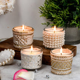 Inaayat - Gift Set of 2 Votive Candles (Madurai Malli & Pacific Ocean Scented)