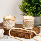 Inaayat - Set of 2 Scented Votive Candles (Madurai Malli & Pacific Ocean Scented)
