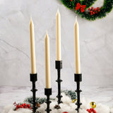 Set of 4 Guidance Taper Candles - Cinnamon Roll Scented