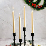 Set of 4 Guidance Taper Candles - Mahogany Shea Scented