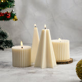 Set of 4 Bergamot & Vanilla Scented Candles - Hope, Grace &  2Faith