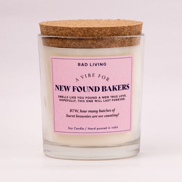 New Found Bakers - Vanilla Cake Scented Candle