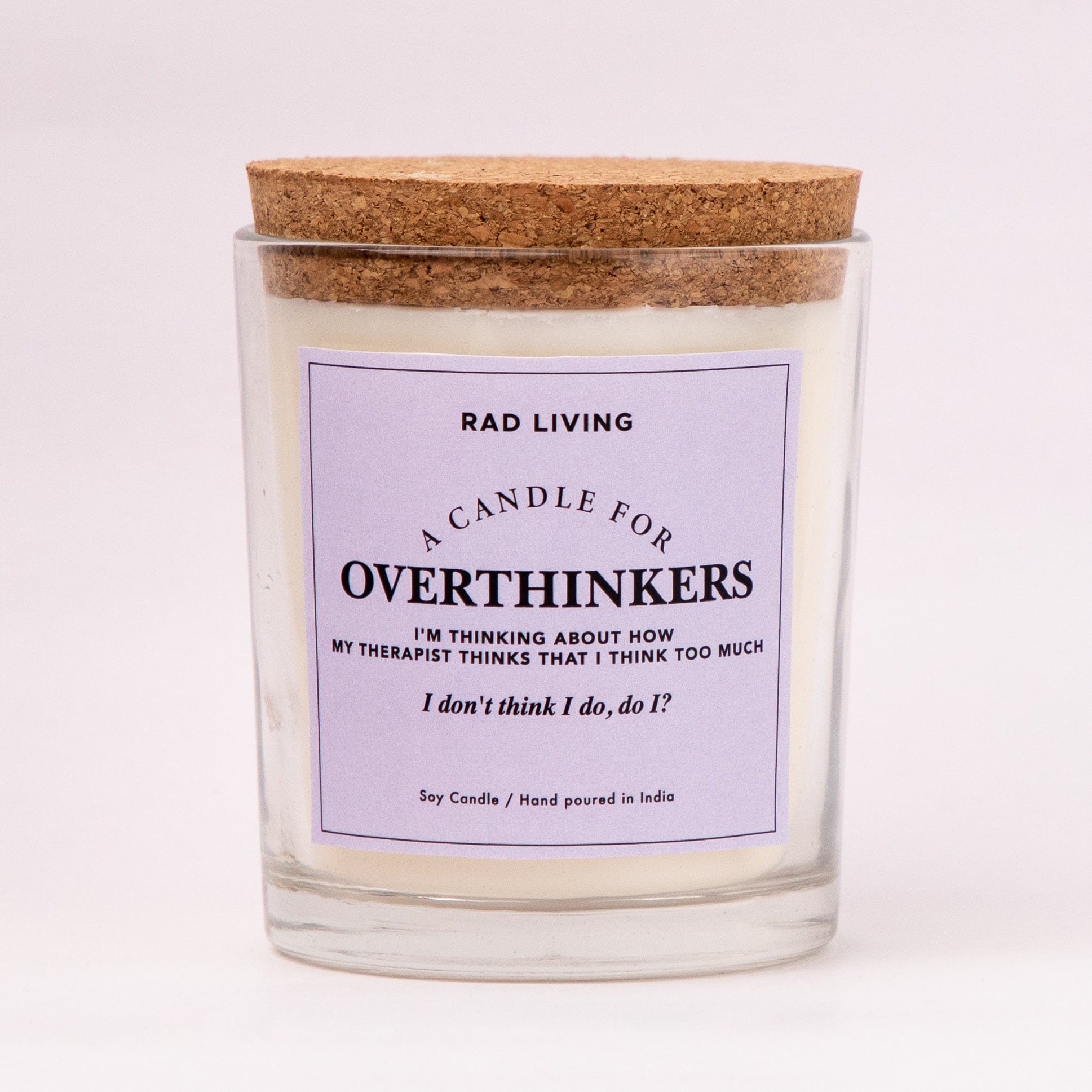 Overthinkers - Carnations Scented Candle