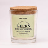 Geeks - Sweet Musk Scented Candle