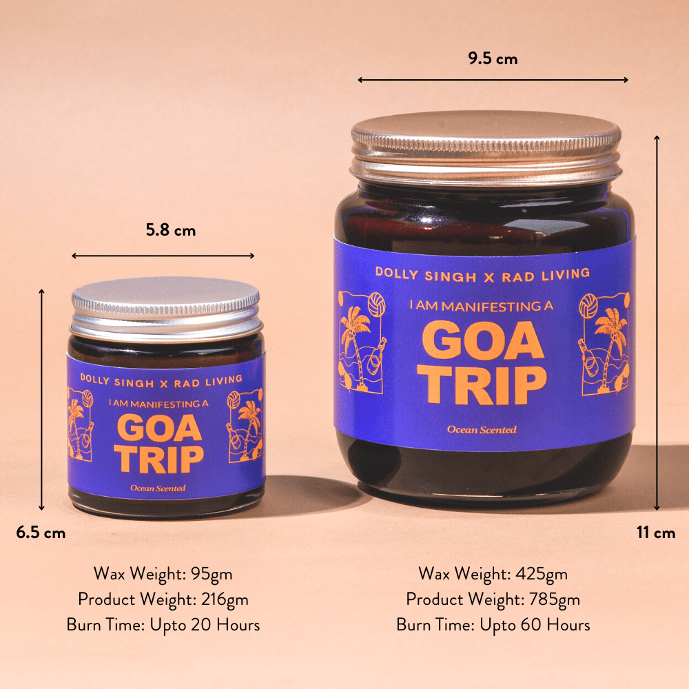 Goa Trip - Ocean Scented Candle