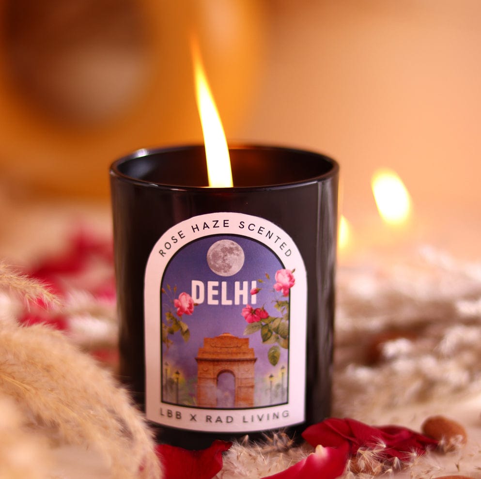 Delhi - Rose Haze Scented Soy Candle
