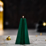 Christmas Corner - Set of 4 Pillar Candles - Mahogany Shea Scented