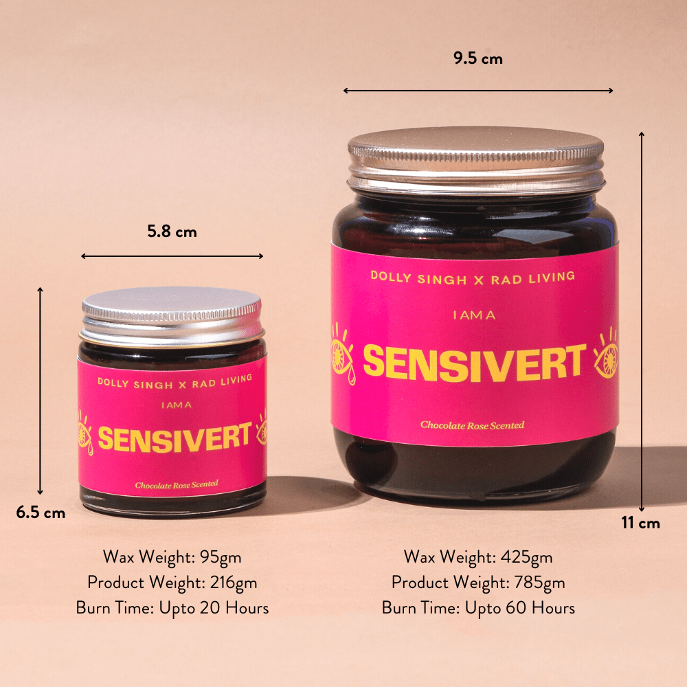 Sensivert - Chocolate Roses Scented Candle