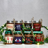 Set of 4 Scented Candle Jars with Lid - Oh What Fun!