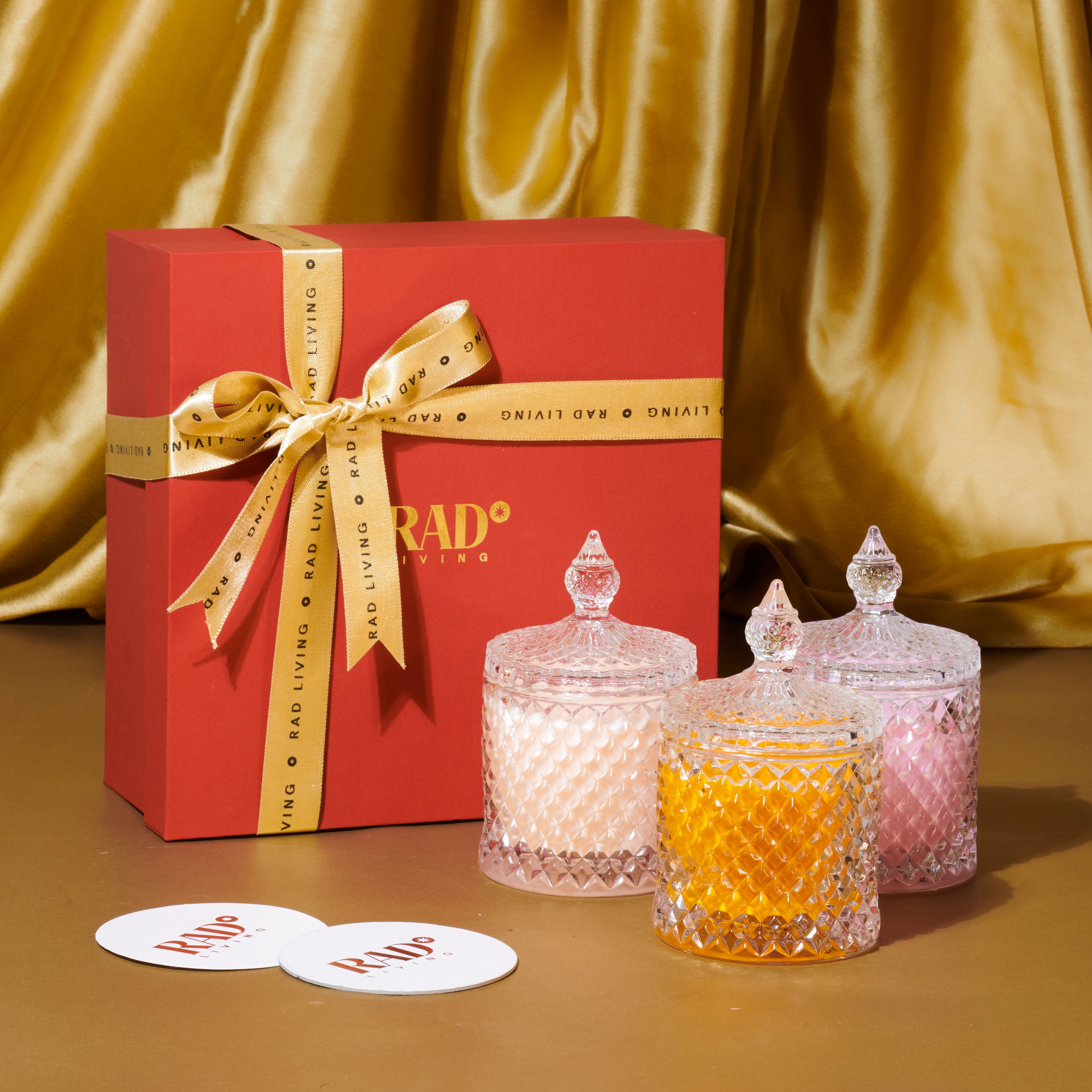 Gift Set of 3 Scented Illuminate Jars - Double Wick