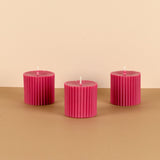 Combo of 3 Scented 'Faith' Candles - 10 Colour and Fragrance Options