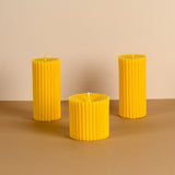 Combo of 2 'Belief' & 1 'Faith' Scented Candles - Vanilla Sunshine Scented