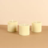 Combo of 3 Scented 'Faith' Candles - 10 Colour and Fragrance Options