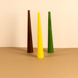 Mindflowers - Set of 3 - 10" Conical Candles