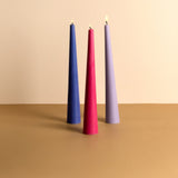 Fruit Groove - Set of 3 - 10" Conical Candles